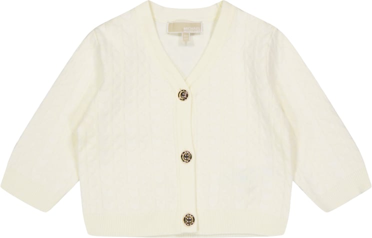 Michael Kors Michael Kors Baby Meisjes Vest In Ecru