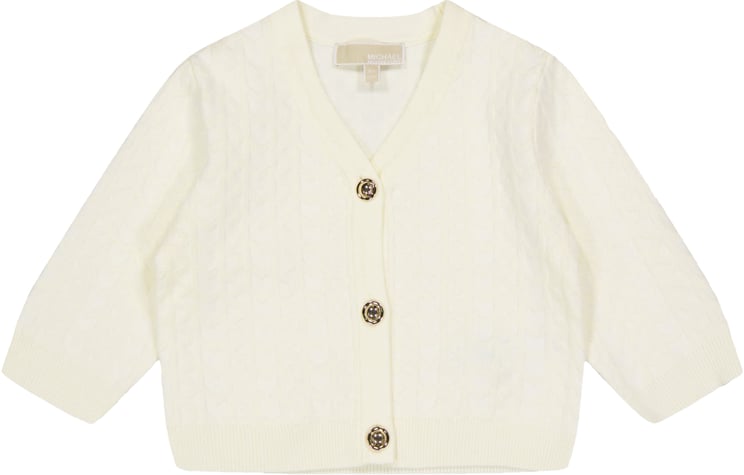 Michael Kors Michael Kors Baby Meisjes Vest In Ecru