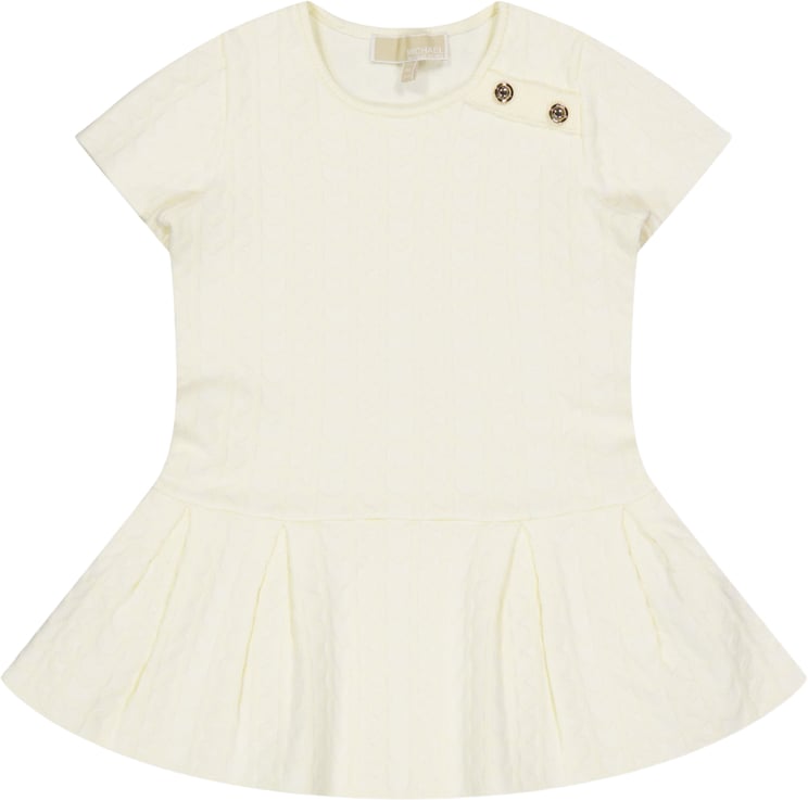 Michael Kors Michael Kors Baby Meisjes Jurk In Ecru