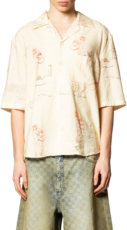 MISBHV DEVIL POSTCARD SHIRT