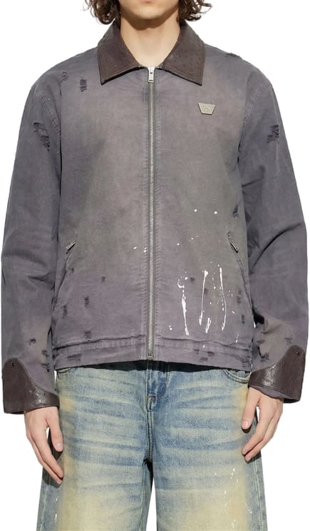 MISBHV 1997 PAINT SPLATTER CANVAS WORK JACKET UNISEX