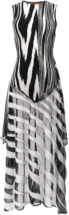 Missoni Missoni Bicolor Viscose Bodysuit
