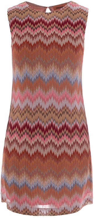 Missoni Dresses Pink/Rust Tones