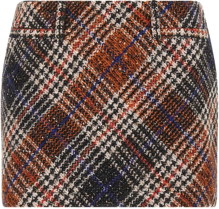 Missoni Missoni Multicolor Wool Long Skirt