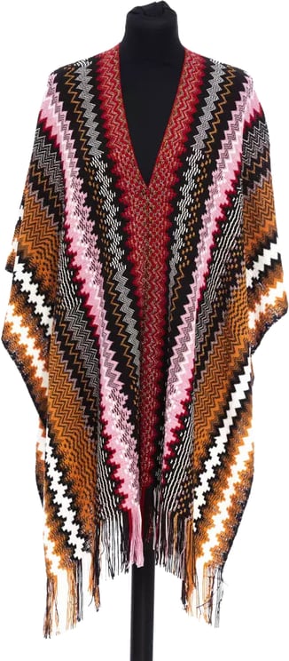 Missoni Missoni Multicolor Wool Women Poncho