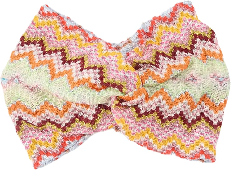 Missoni Multicolor Doppio Nodo Woven Headband