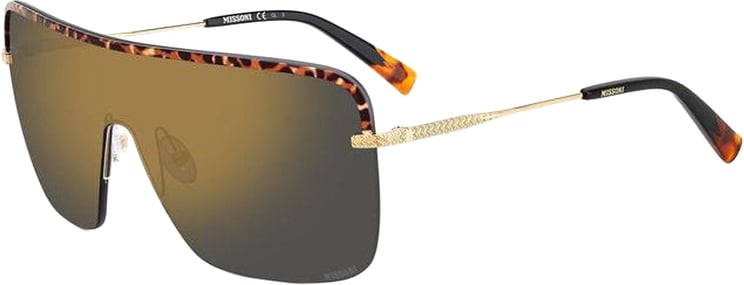 Missoni Missoni Gold Metal Sunglasses