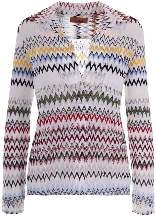 Missoni T-Shirts And Polos Multicolorwht Base