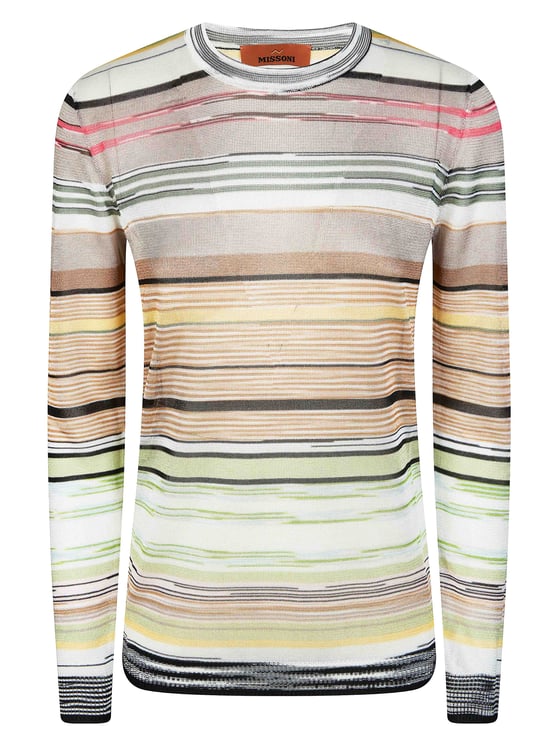 Missoni Missoni Striped Lightweight Crewneck Sweater
