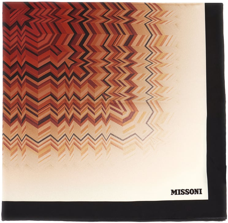 Missoni Missoni Printed silk foulard