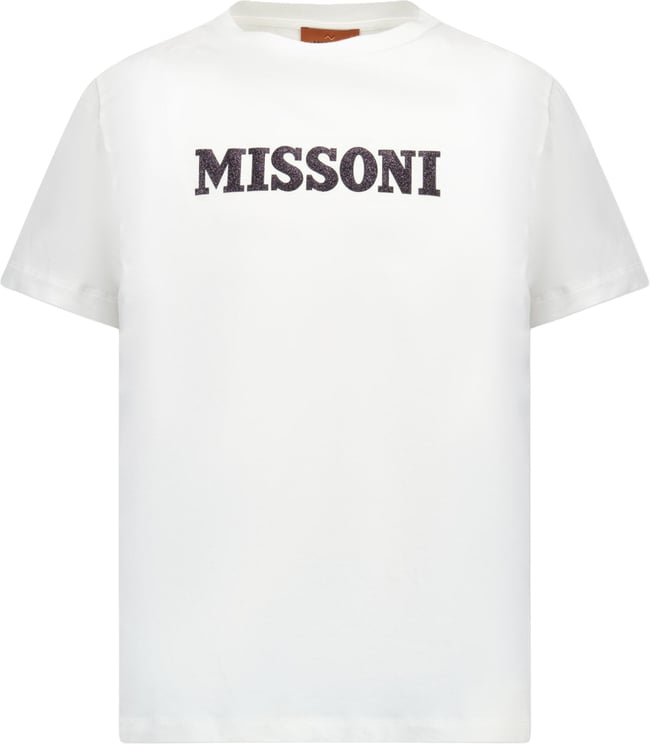 Missoni Missoni Kinder Meisjes T-Shirt In Wit