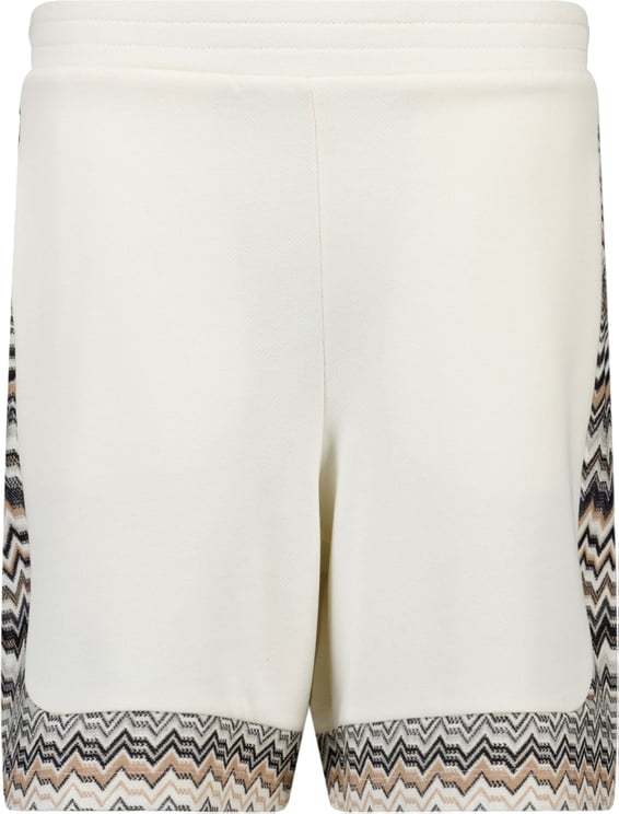 Missoni Missoni Kinder Jongens Shorts In Off White