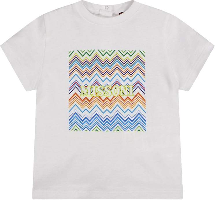 Missoni Missoni Baby Jongens T-Shirt In Wit