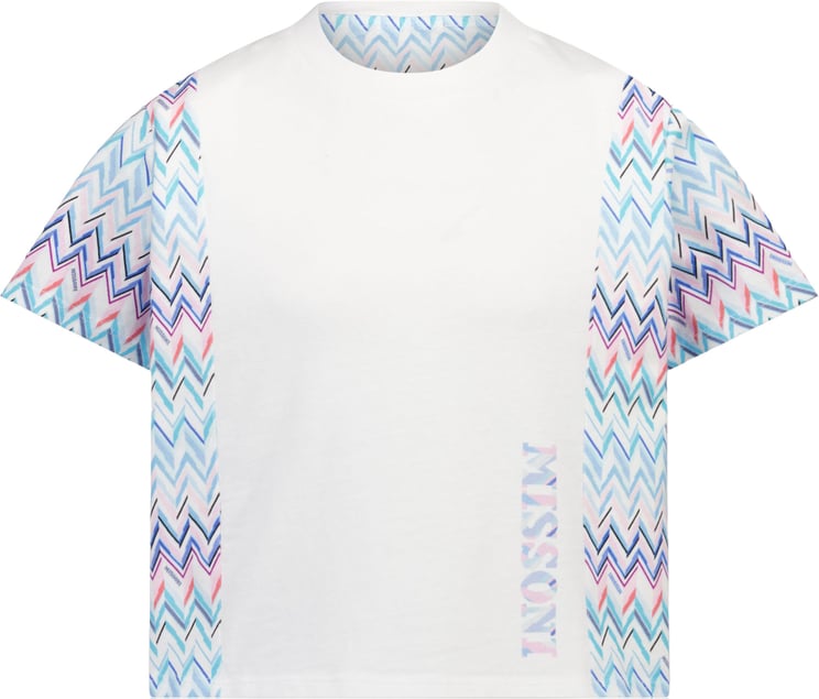 Missoni Missoni Kinder Meisjes T-Shirt In Wit