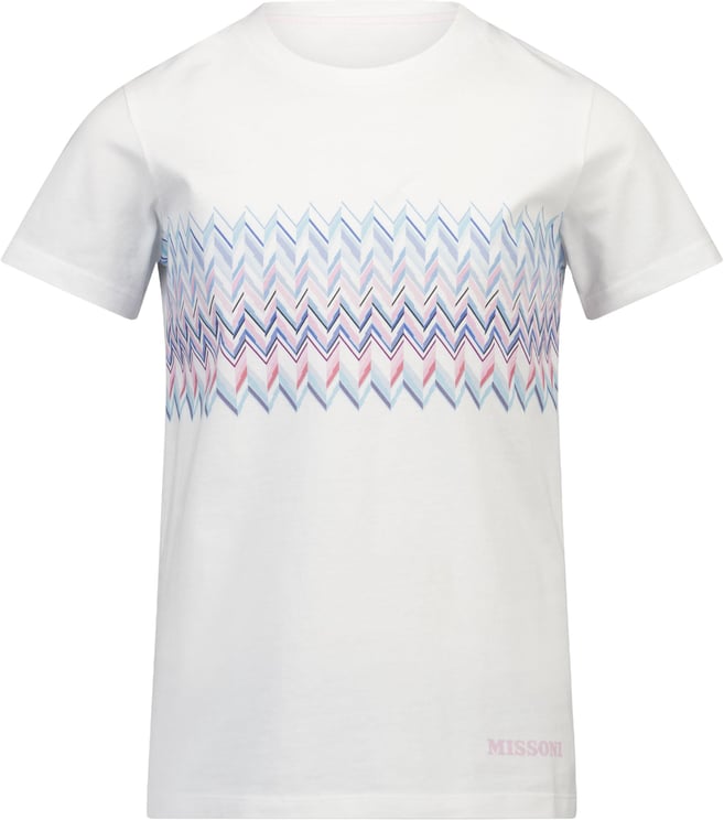 Missoni Missoni Kinder Meisjes T-Shirt In Wit