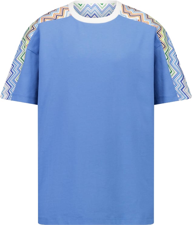 Missoni Missoni Kinder Jongens T-Shirt In Blauw