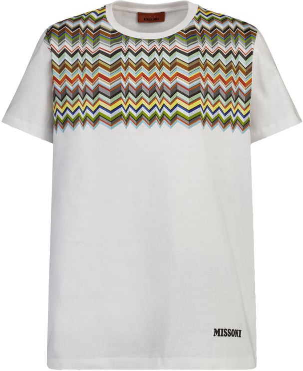 Missoni Missoni Kinder Jongens T-Shirt In Wit