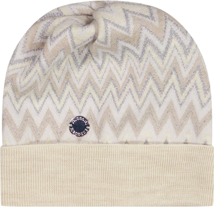 Missoni Missoni Kinder Meisjes Muts In Beige