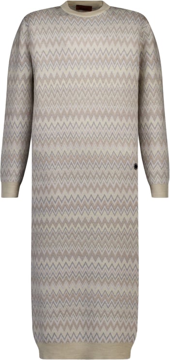 Missoni Missoni Kinder Meisjes Jurk In Beige