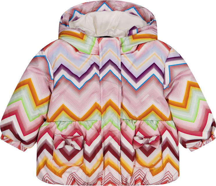 Missoni Missoni Baby Meisjes Winterjassen In Licht Roze