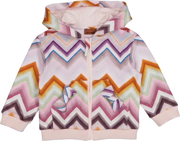Missoni Missoni Baby Meisjes Vest In Licht Roze