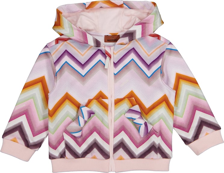 Missoni Missoni Baby Meisjes Vest In Licht Roze