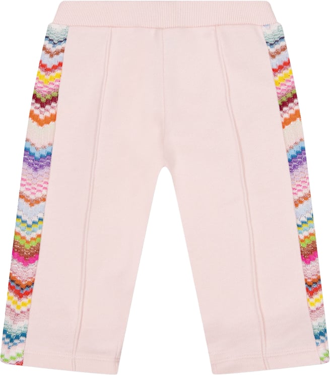 Missoni Missoni Baby Meisjes Broek In Licht Roze