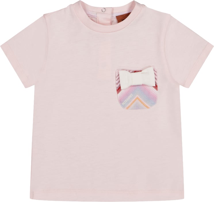 Missoni Missoni Baby Meisjes T-Shirt In Licht Roze