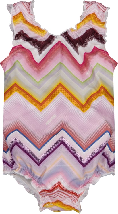 Missoni Missoni Baby Meisjes Zwemkleding In Licht Roze