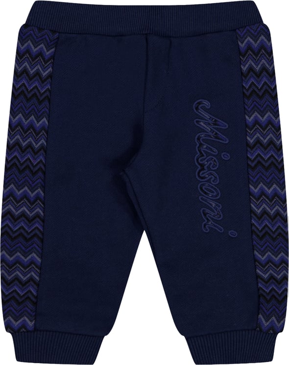 Missoni Missoni Baby Jongens Broek In Navy