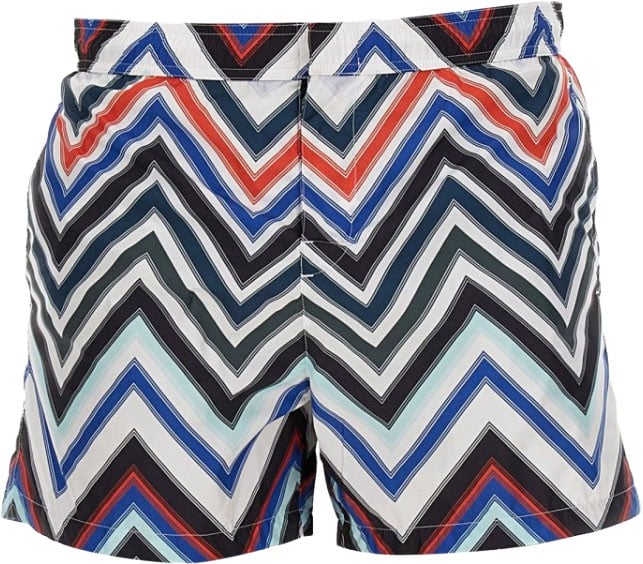 Missoni Vibrant Zigzag Pattern Swimsuit By Missoni
