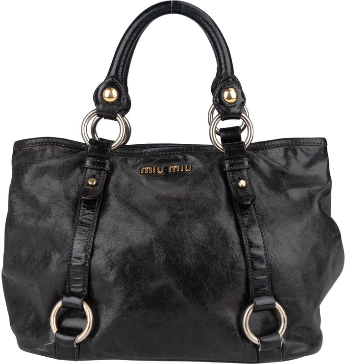 Miu Miu Miu Miu Vitello Lux Handbag