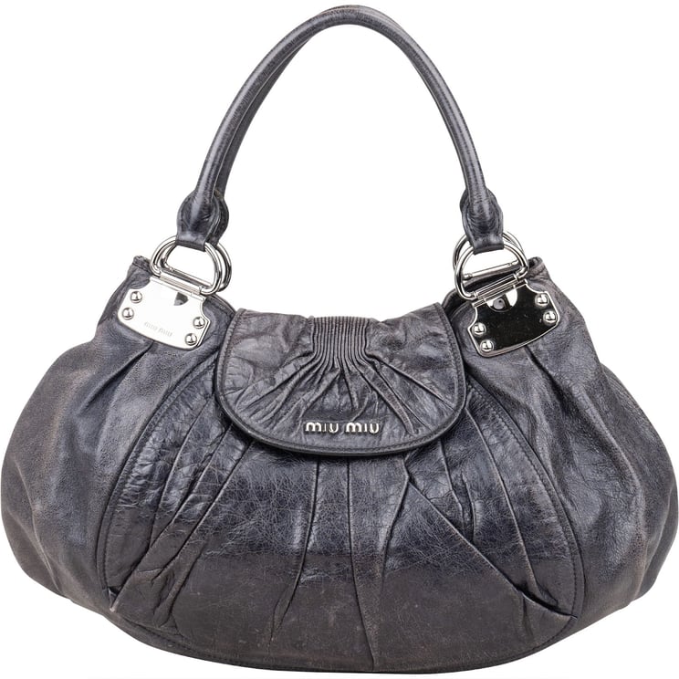 Miu Miu Miu Miu Vitello Lux Coffer Handbag
