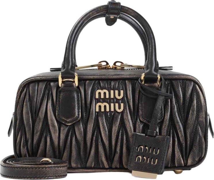 Miu Miu Miu Miu Lamb Leather Shoulder Bag