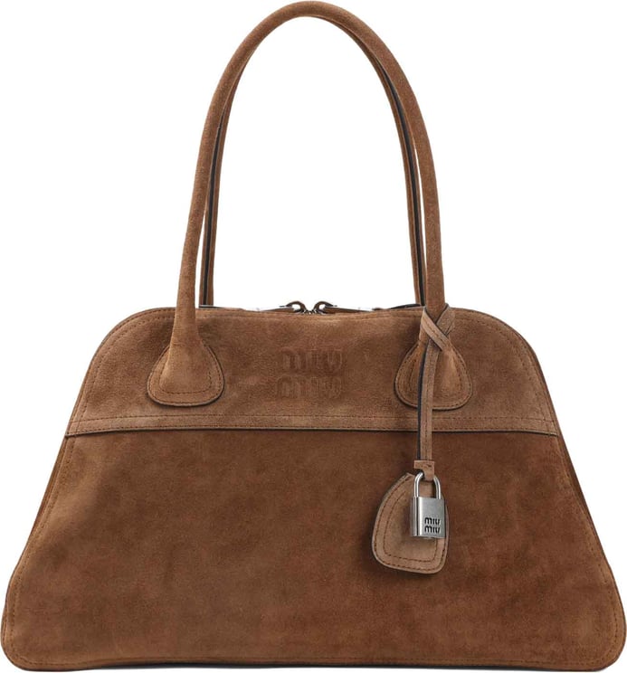 Miu Miu Miu Miu Vivant Suede Leather Bag