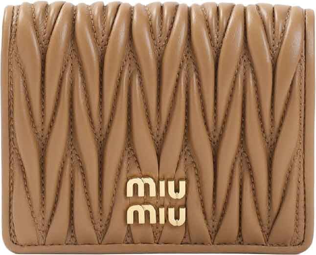 Miu Miu Miu Miu Matelassé Wallet