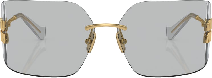 Miu Miu 0mu 54ys Rimless Square Sunglasses