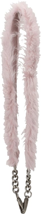 Miu Miu Miu Miu Pink Fur Shoulder Bag