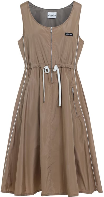 Miu Miu Miu Miu Mini Silk Dress