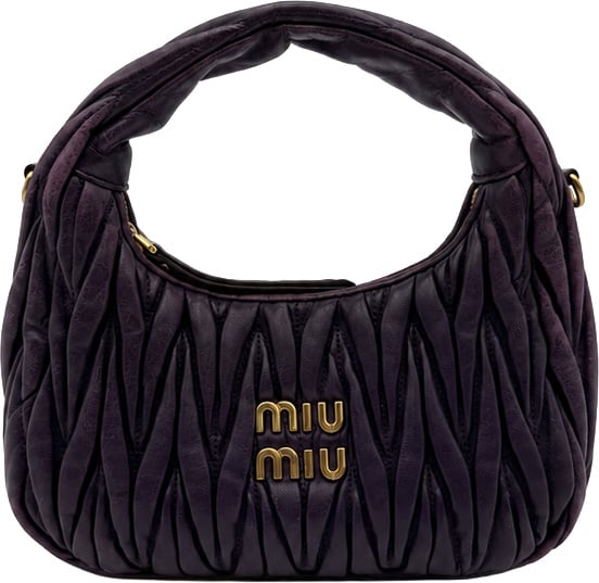 Miu Miu Miu Miu Wander Small - Purple
