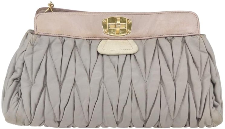 Miu Miu Miu Miu Shoulder Bag Matelasse Leather