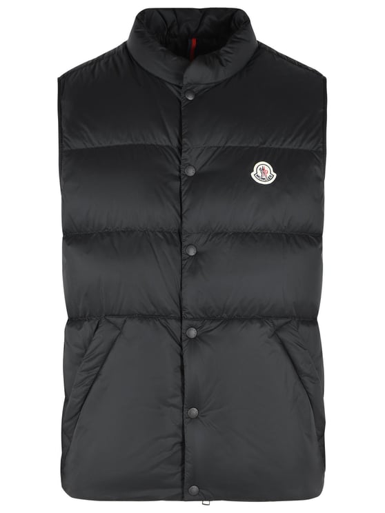 Moncler 'Tuquerouye' Black Polyamide Vest