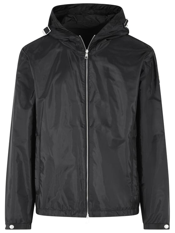 Moncler 'Remoray' Black Polyamide Hooded Windbreaker