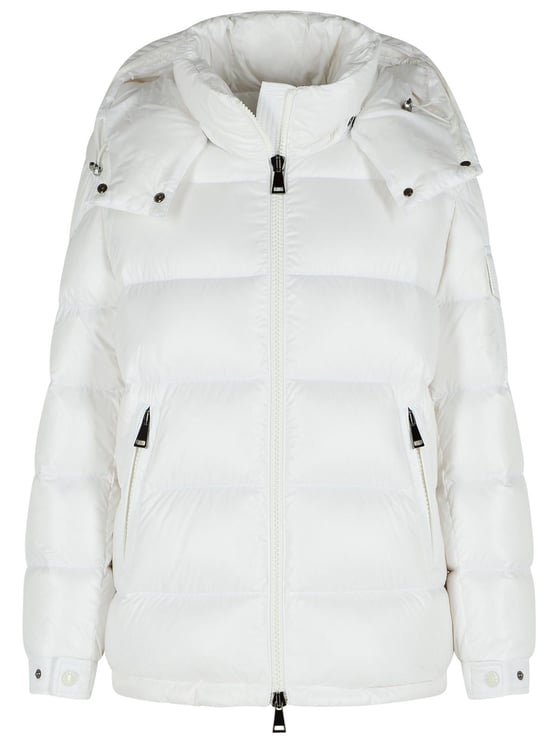 Moncler 'Maire' White Polyamide Down Jacket