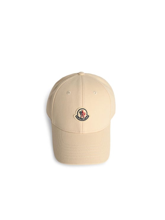 Moncler Cream Cotton Cap