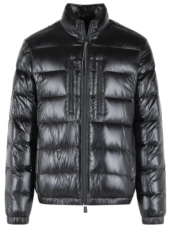 Moncler Foldable Short 'Orres' Black Polyamide Down Jacket