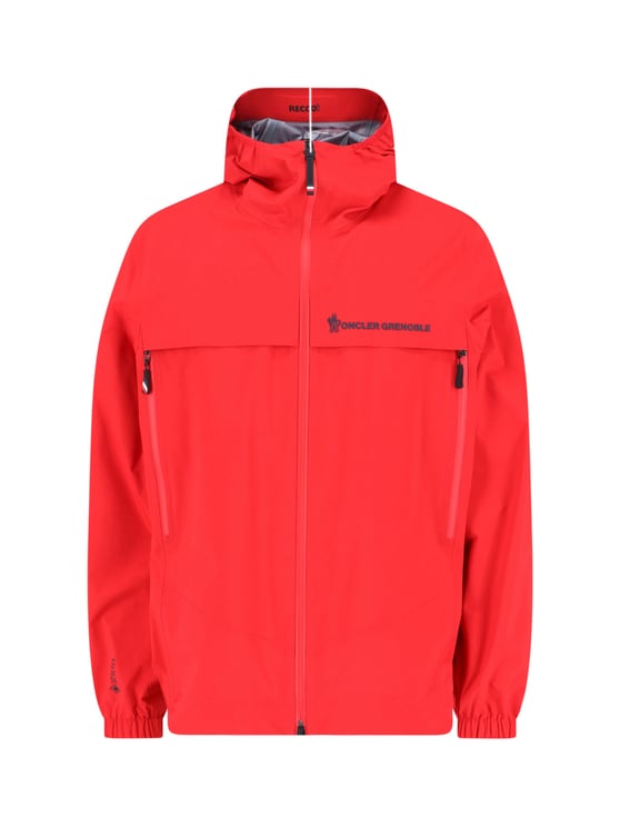 Moncler Red Shipton GORE-TEX Hooded Waterproof Jacket
