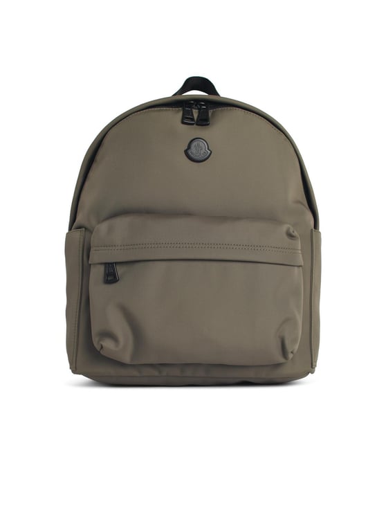 Moncler 'New Pierrick' Green Polyamide Blend Backpack