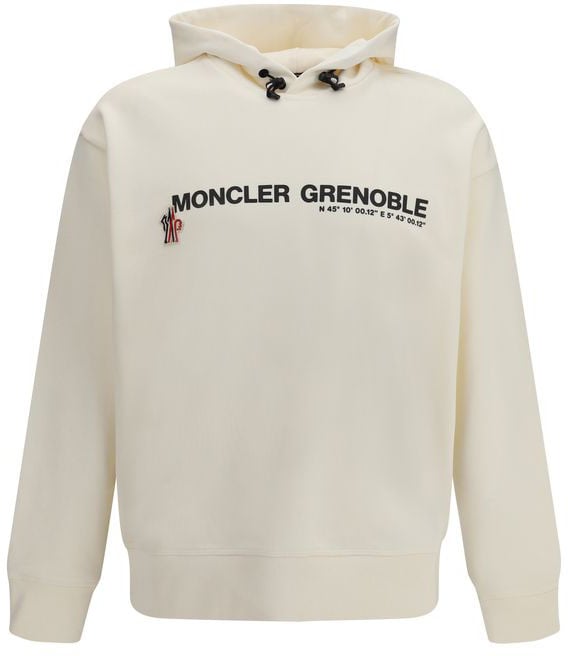 Moncler Moncler Grenoble Beige Cotton Sweatshirt