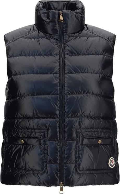 Moncler Moncler Black Polyamide Sleeveless Jacket